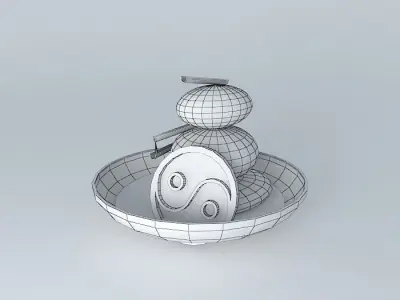 Oriental Source Free 3D model