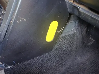 Mitsubishi Pajero Mk1 Centre Console Trim 3D print model