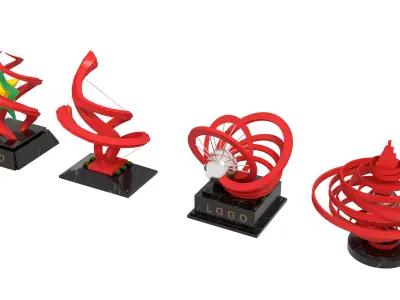 Abstract sculpture 3D model order