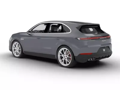 Porsche Cayenne S E-Hybrid 2025 3d model 3D model