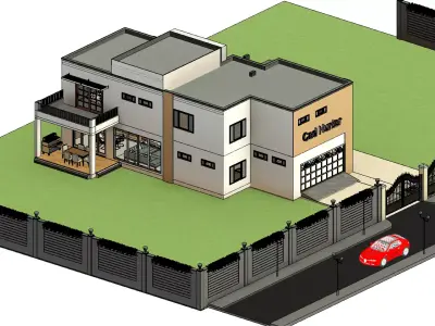 3D House Model  3D model