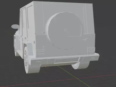 Mercedes G-Class 3D print model