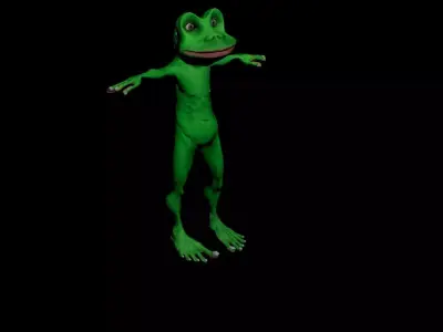 karekter modeli animasyon  3D model