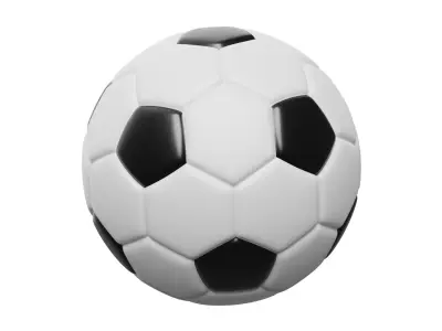 Soccer Ball 3D model 32