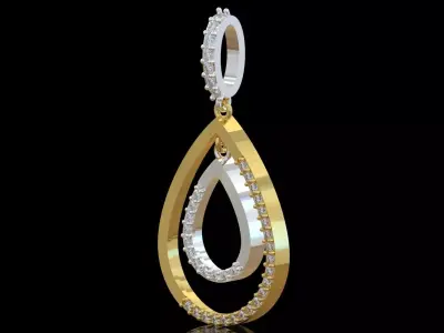 Womens Jewelry stl 3dm  Plaque model jp0346 3D print model