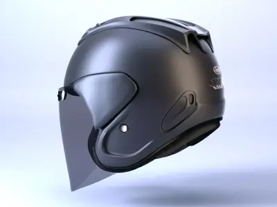 Arai SZR Helmet 3D model