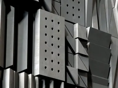 Stone wallcovering decor n3 3D model