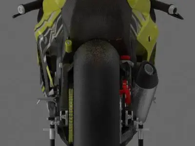 YZF R1-M 2020 Model with 60th Anniversary Livery 3D model
