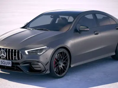 Mercedes-Benz CLA45 S AMG 2020 3D model