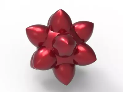 Disdyakis Dodecahedron 3D print model