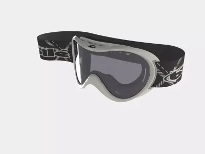 snow goggle  ski mask 3D model