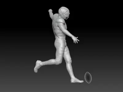 NFL Special Teams Kick 3D print model