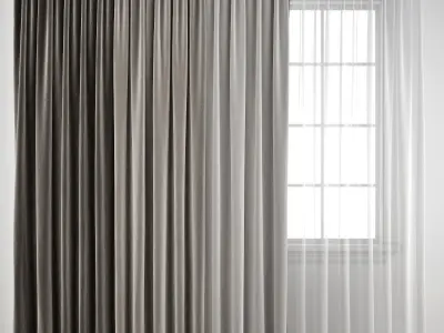 curtain 459 3D model
