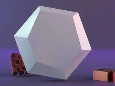 3D WALL PANEL  collection 2 of14 3D print model