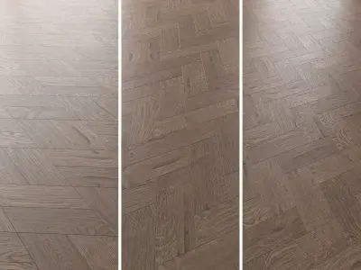 Parquet Oak Missisippi WWL set 5 3D model