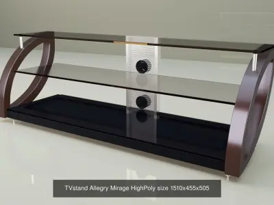 Modern TV stands  3D Model Pack