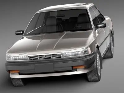 Toyota Camry 1987-1991 3D model