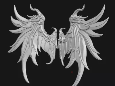 Wings 3D print model