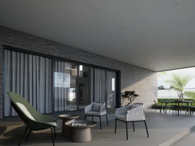 Modern House Design - Domus Aeterna 3D model