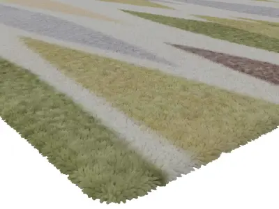 Rug Set 1095 3D model