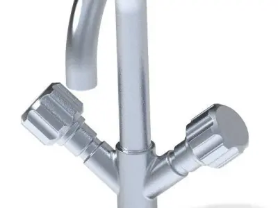 Classic Wash Mixer Tap 3D print model