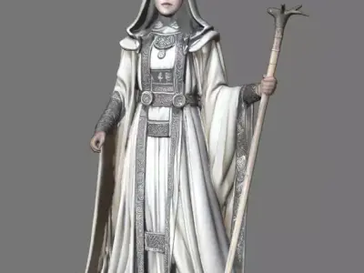 High Priestess of the Sacred Order 3D print model
