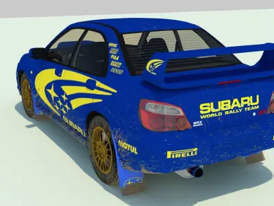 Subaru Impreza Rally  3D model