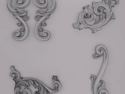Trim Ornament 37 3D model