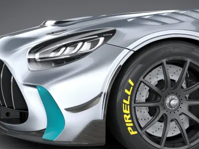 Mercedes-Benz AMG GT2 2023 3D model