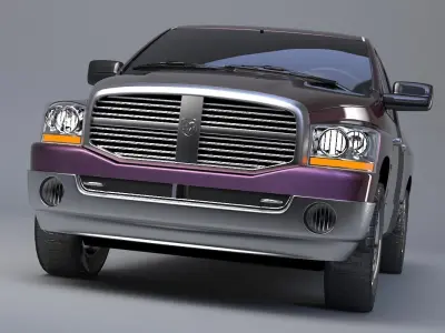 2007 Dodge Ram 2500 Pickup 3D model