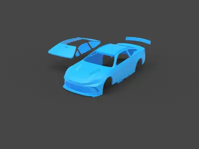 NASCAR Toyota Camry XSE 23XI Rc body shell 3D print model