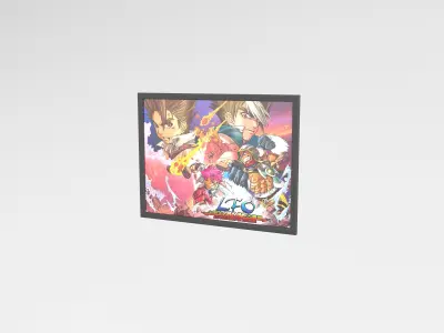 Little Fighter Online Painting v1 004 Free low-poly 3D model