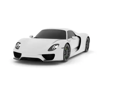 Porsche 918 2015 3D model