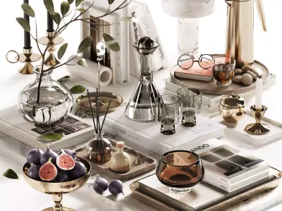 Decorative Set 48 3D model