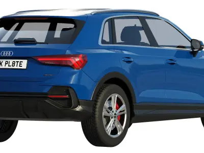 Audi Q3 2020 3D model