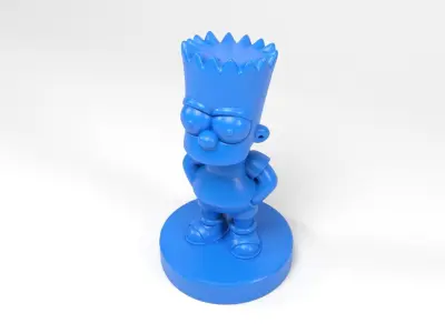 Bart simpson 2 3D print model