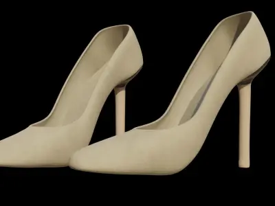 Woman shoes 3D model 3D model