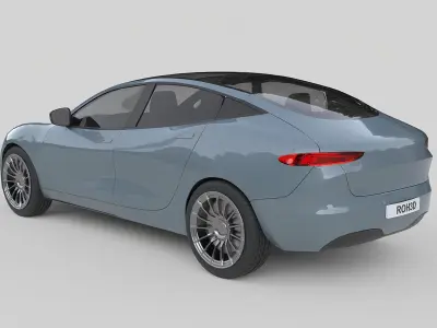Generic Sedan EV 2020 3D model