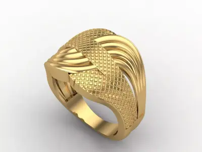 Women Plain Ring STL Models Womens Ring 3dmodels 3D print model 3D print model 7