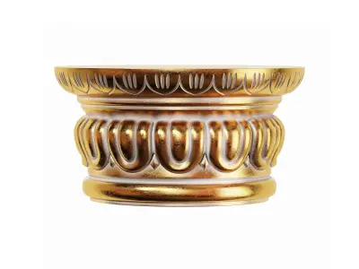 Classic capital 10 3D model