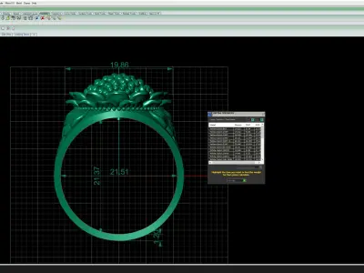 Buddha Ring  3D print model