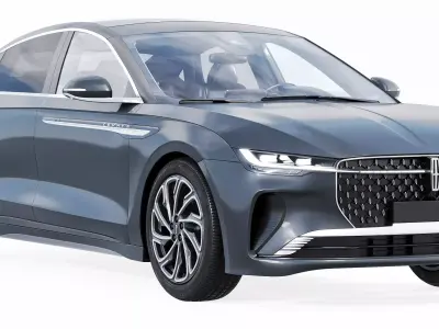 Lincoln Zephyr 3D model