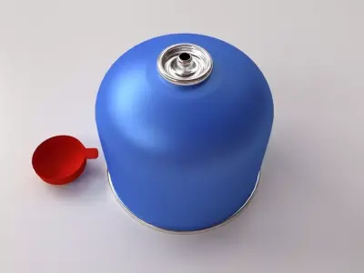 Camping Butane Gas 3D model