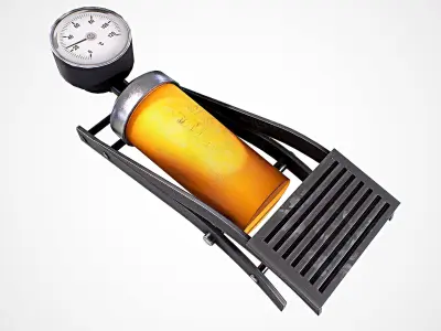 Car Detail Low-poly 3D model