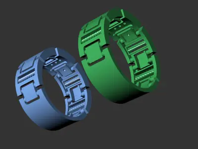 marriage jeweler ring Free 3D print model