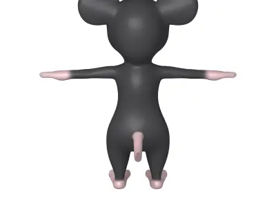 Mouse Cartoon 3D model