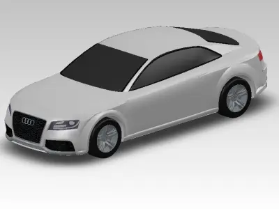 RS5 Coupe 3D model