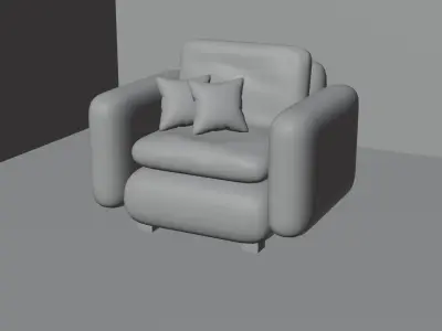 Armchair Free 3D model buy