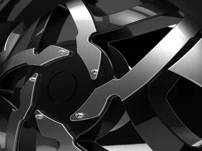 Elegant Rims 3D model