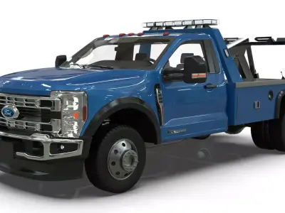 2024 F-600 TOW TRUCK 3D model